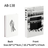 Islamic Luxury Fake Book Decorative Books Storage Box Coffee Table Interior Decoration Kaaba Mosque Muslims Bedroom Home Decor