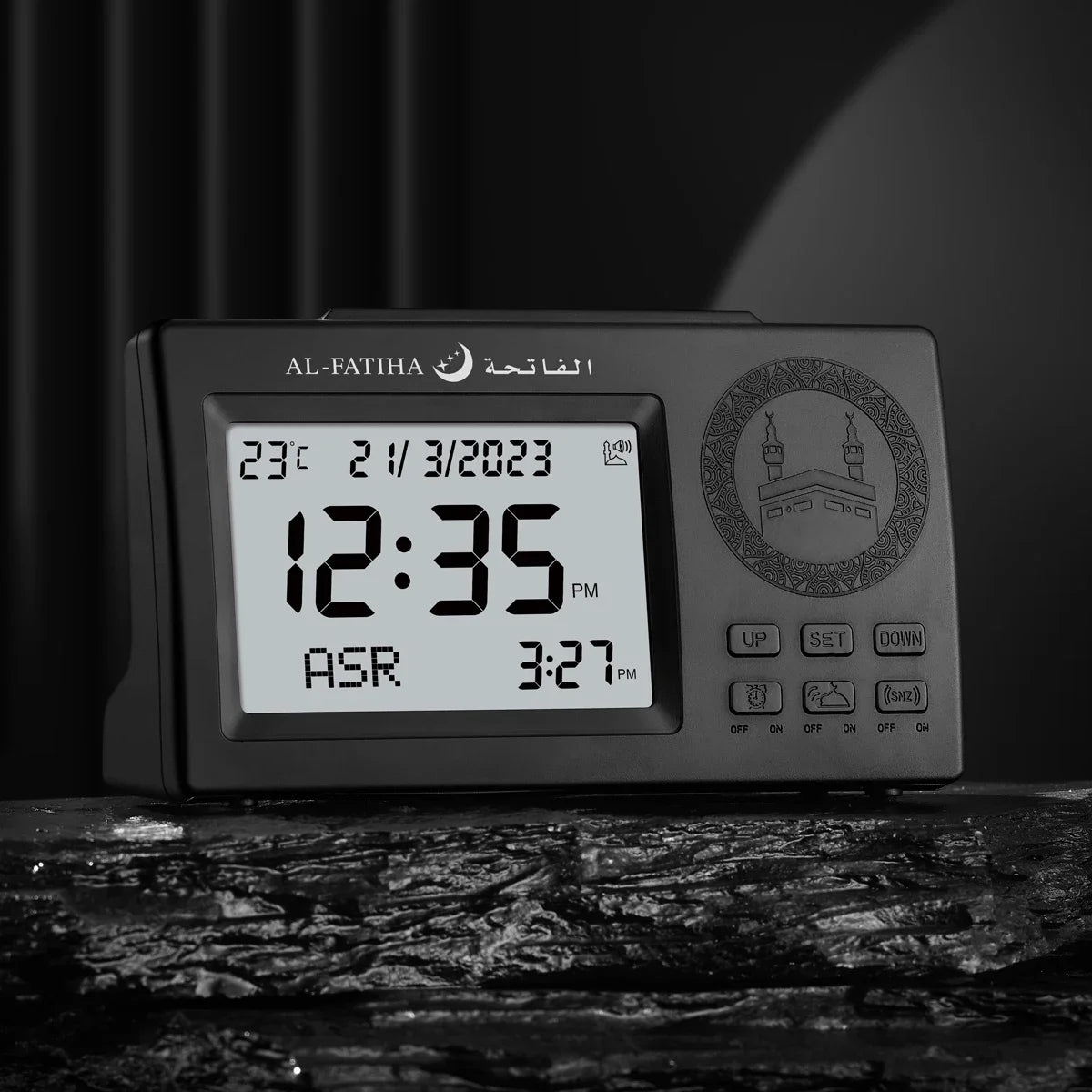 Digital LED Azan Clock  Muslim Islamic Islam stylish Azan Adhan Prayer Reminder Alarm Mosque Wall Clock Prayer Time Hijri