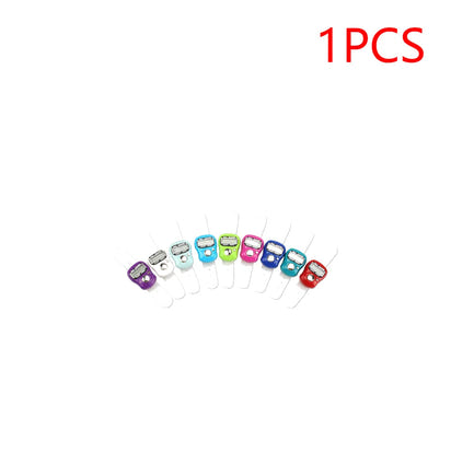 1-20pcs Finger Counter Ring 5 Digital LED Electronic Handheld Tally Counter Clicker Counter with  Islamic Tasbih Bead