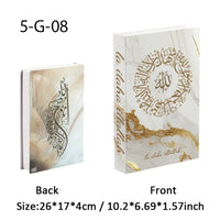 Islamic Luxury Fake Book Decorative Books Storage Box Coffee Table Interior Decoration Kaaba Mosque Muslims Bedroom Home Decor
